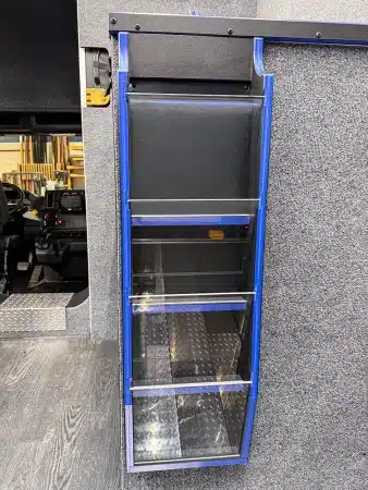 litature-rack-blue